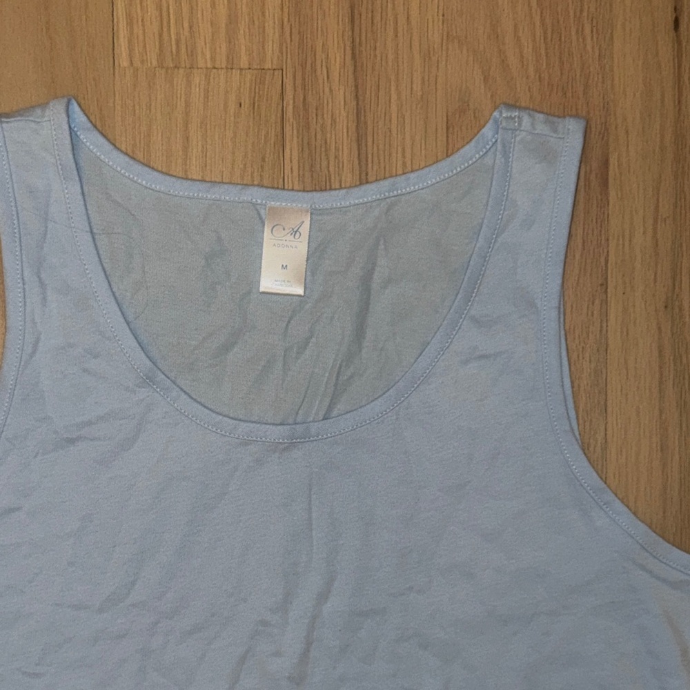 Adonna Light Blue Tank Top - Picture 3 of 6